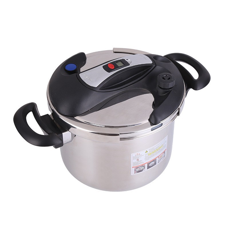 Cocina de inducción Olla pulida Olla a presión de acero inoxidable